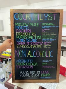 Cocktail List